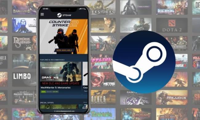 giao diện ứng dụng steam mobile tiện ích quản lý game